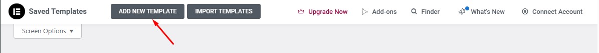 Add New Template