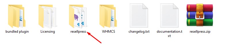 Hostiko folder in package